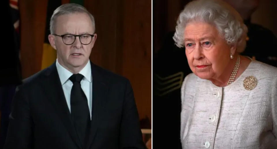 Anthony Albanese responds to death of Queen amid talk of public holiday