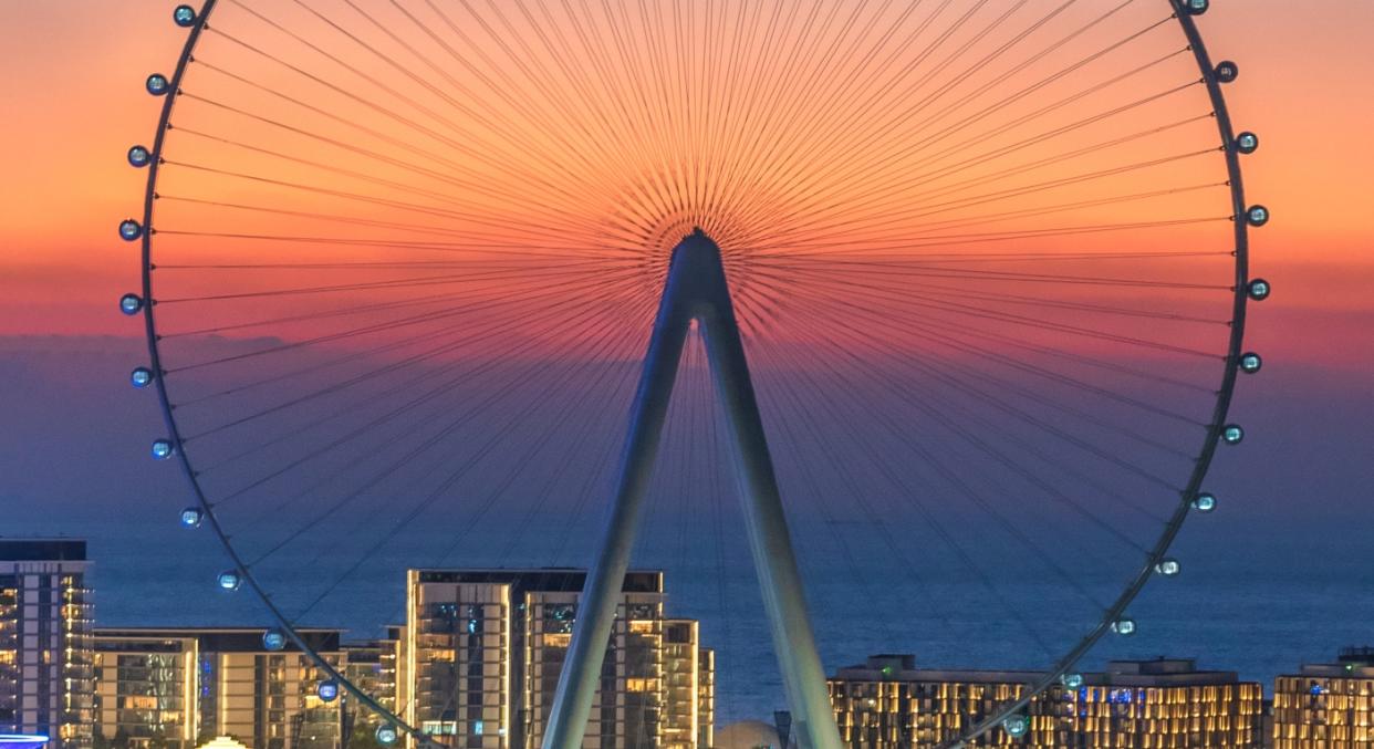 Ain Dubai is now the largest ferris wheel in the world (SWNS)