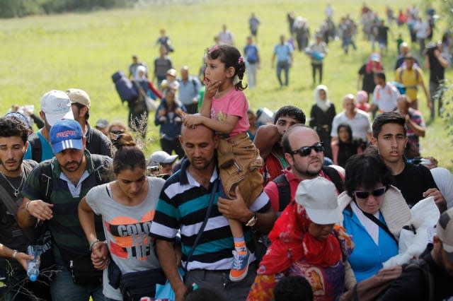 Refugees go on hunger strike on Hungarian-Serbian border