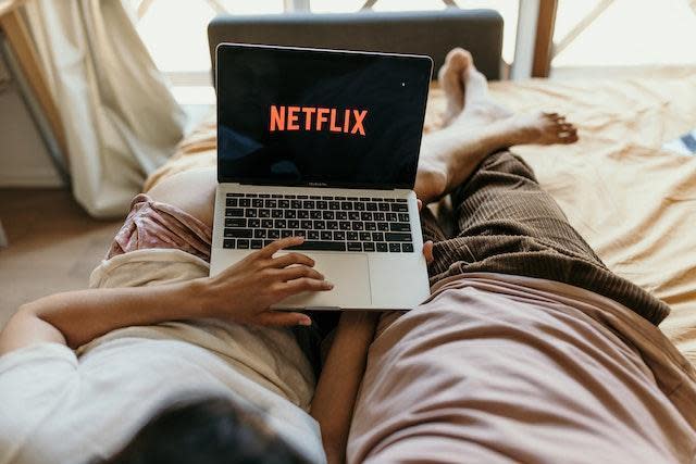 Netflix宣布提供25年的寄送DVD服務將於9月底停止。（示意圖，Pexels）