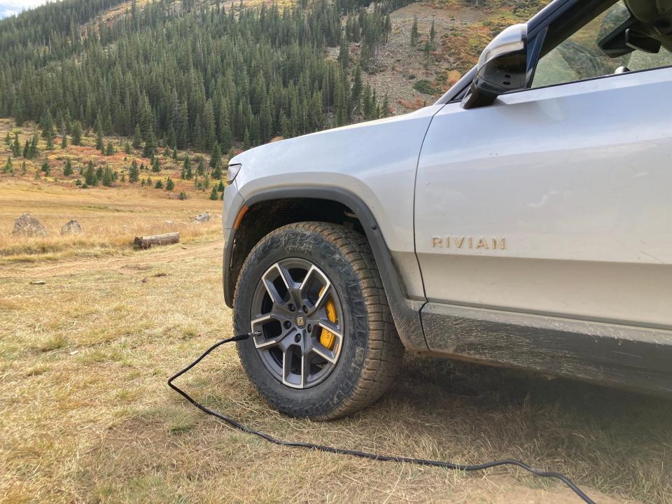 The 2022 Rivian R1T.