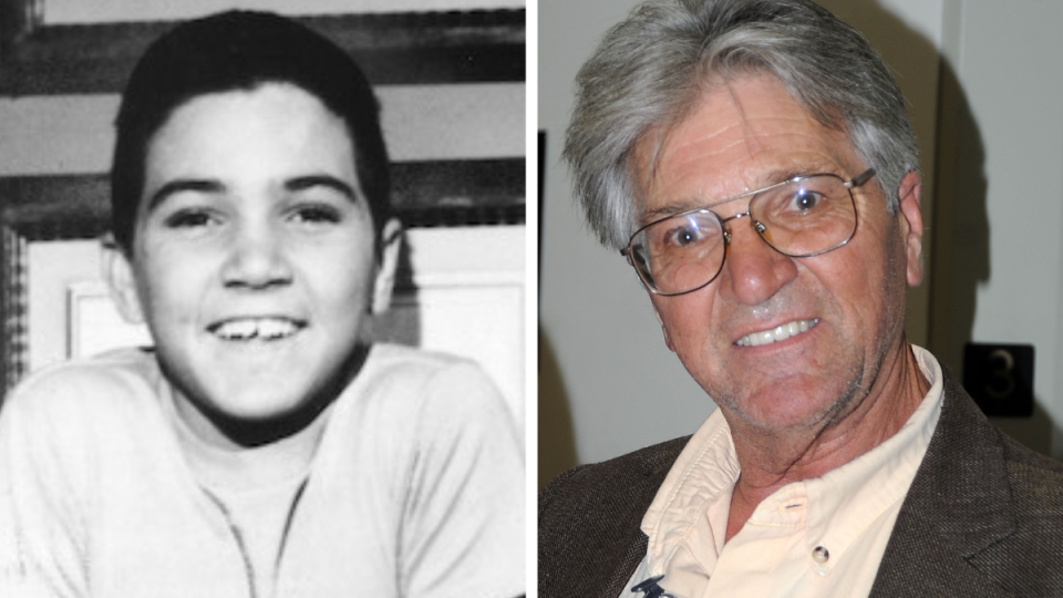 Paul Petersen Left: 1961; Right: 2009