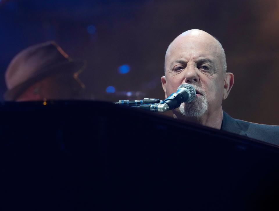 Piano man Billy Joel will be joined by Rod Stewart in concert on Sept. 13 at Cleveland Browns Stadium.