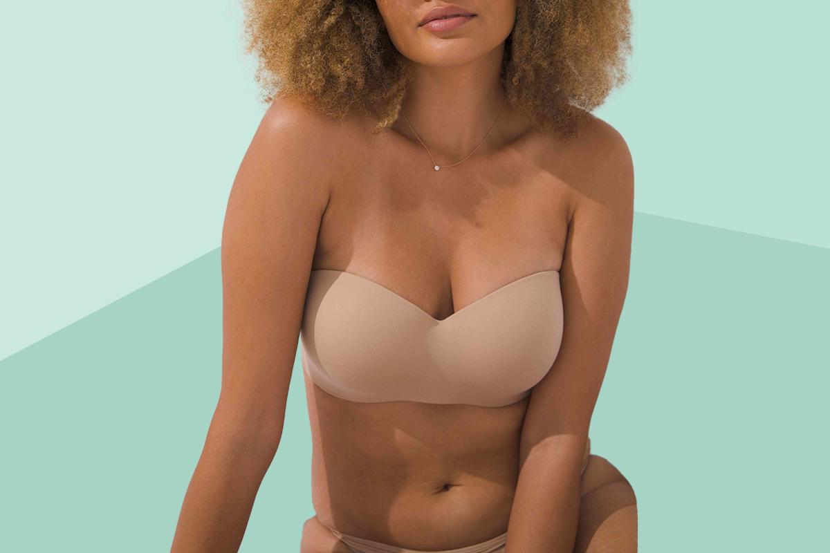 Our Editors Were Shocked That This Wireless Strapless Bra Stays