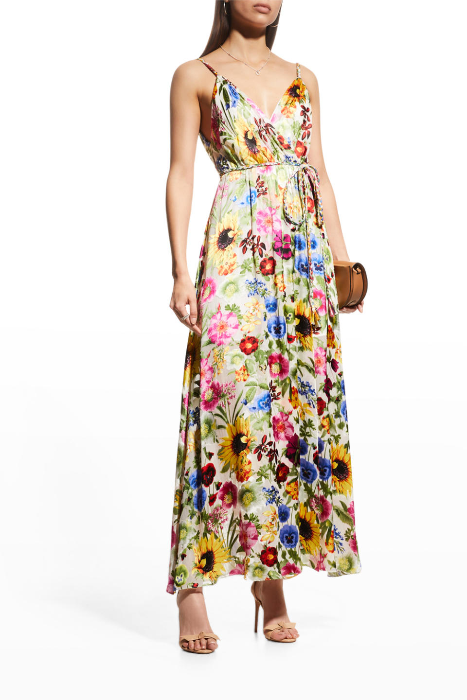 Floral Dress by Alessia Zamattio at Neiman Marcus. - Credit: Courtesy of Neiman Marcus