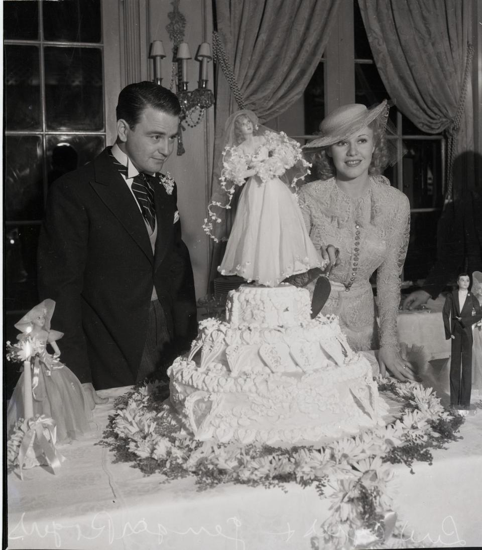 <p>Ginger Rogers and Lew Ayres met while both acting in the movie <em>Don't Bet on Love</em> in 1933. They sealed the deal on November 14 but separated after less than two years. Four years later, in 1940, Rogers finalized the divorce.</p>