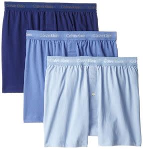 Buy Gildan Men's Woven Boxer Underwear Multipack, Mixed Navy