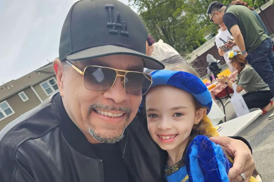 <p>Coco/Instagram</p> Ice-T and his daughter Chanel 