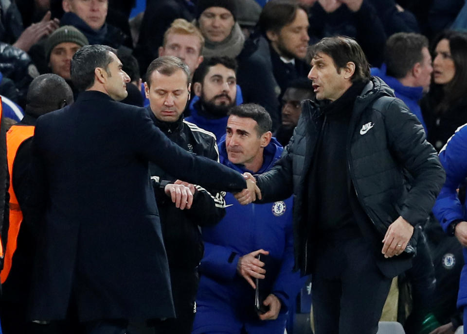 <p>Si tout reste possible pour le match retour au Camp Nou, l’équipe de Ernesto Valverde a une petite avance avec le but de Messi. La décision finale sera rendue le 14 mars prochain. (Photo : Reuters) </p>