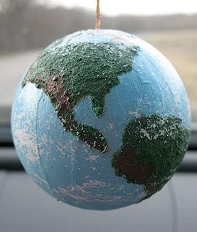 Button Globe - Happiness is Homemade