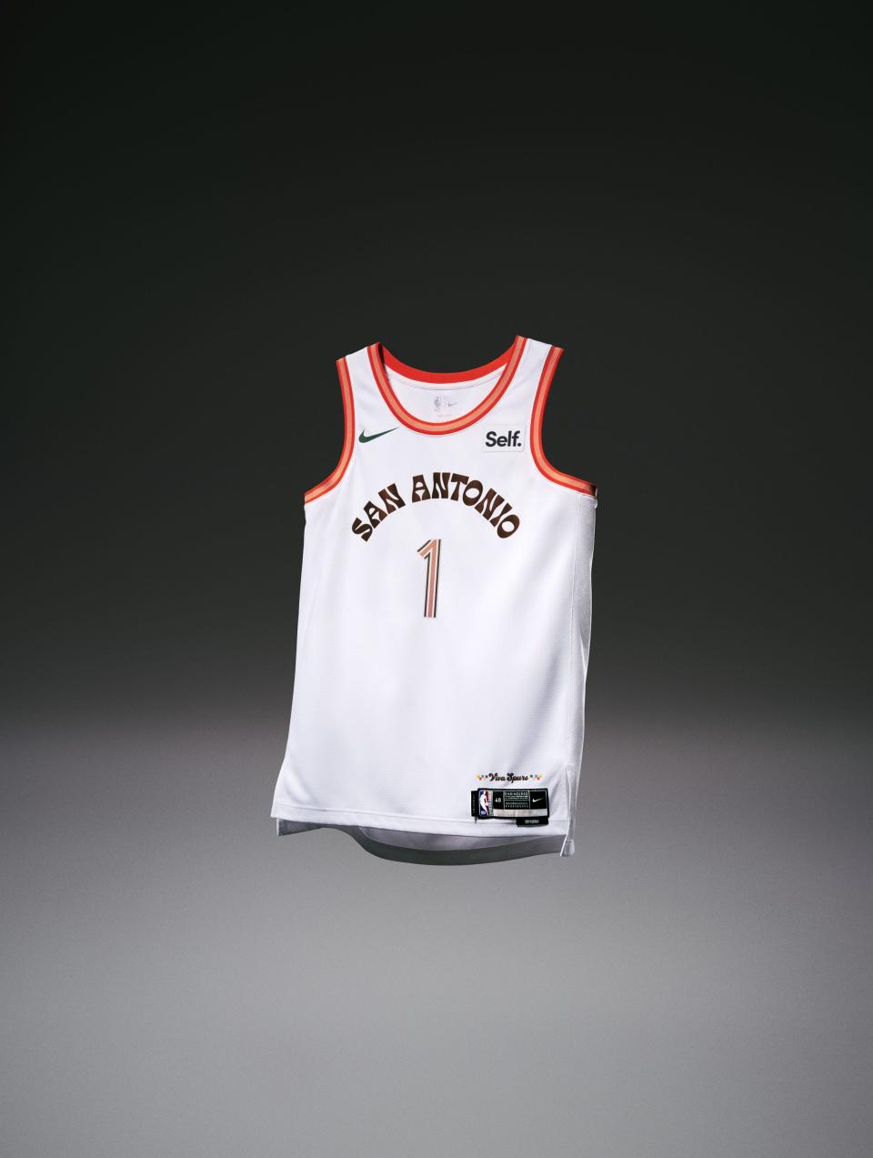 The San Antonio Spurs 2023-24 City Edition jersey