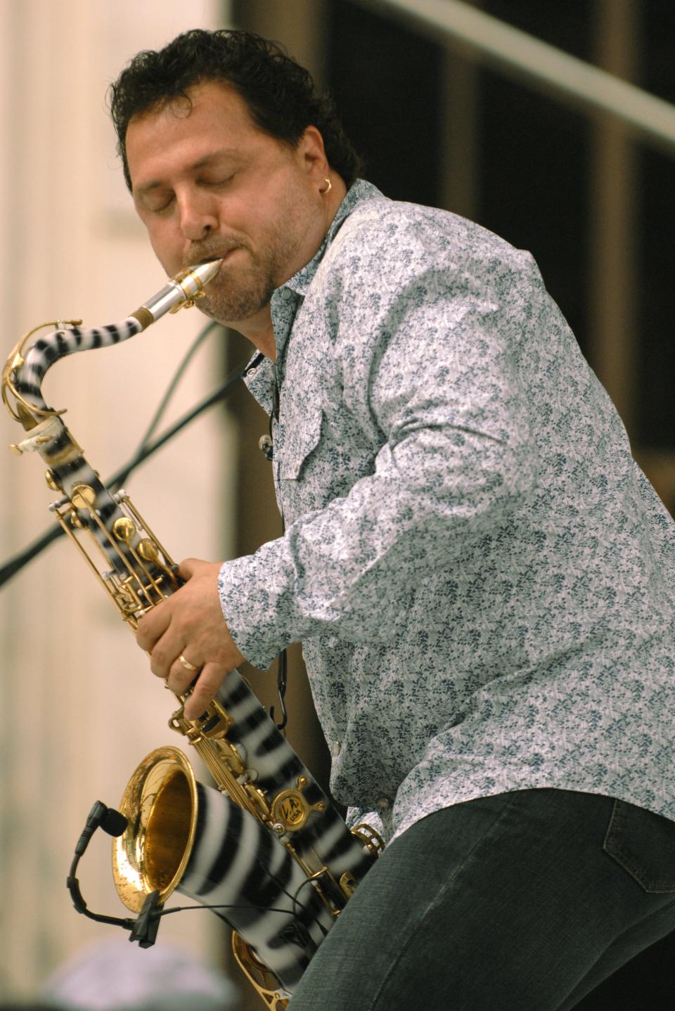 Smooth-jazz and rock saxophonist Richard Elliot