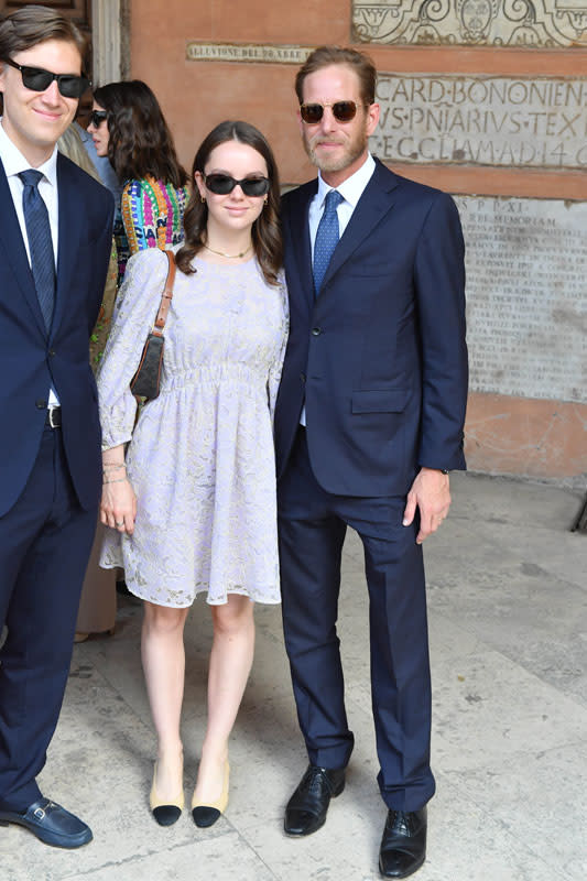 Andrea Casiraghi y Alejandra de Hannover