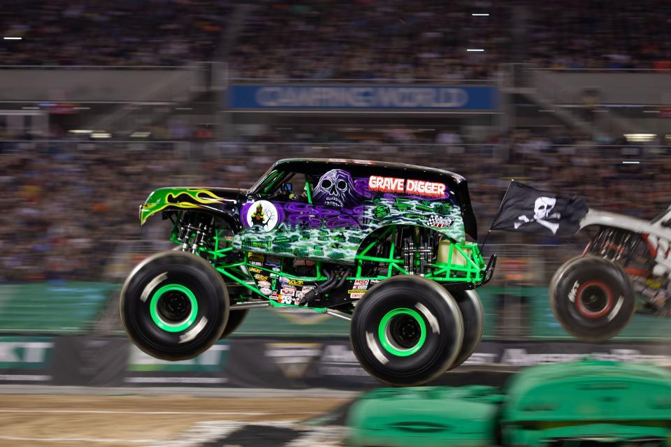 Monster Jam's Grave Digger monster truck