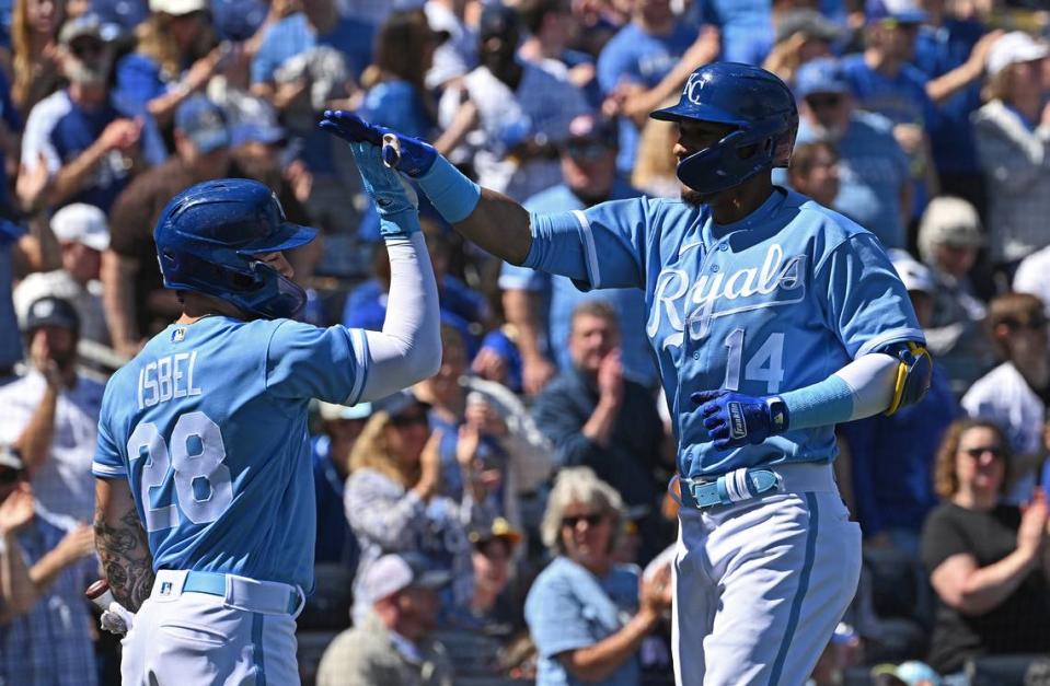 Kansas City Royals finally score 1st runs of 2023 but are still