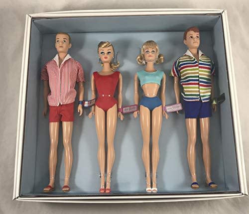 Barbie Gold Label Double Date 50th Anniversary Giftset, Ken, Midge & Allan Fan Club Exclusive