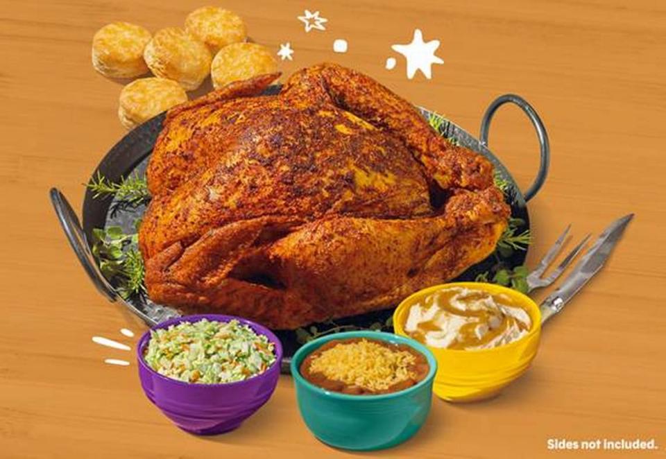 Cajun-Style Turkey at Popeyes are popular each year for Thanksgiving.