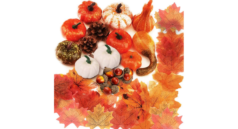 Artificial Pumpkins Autumn decoration set 