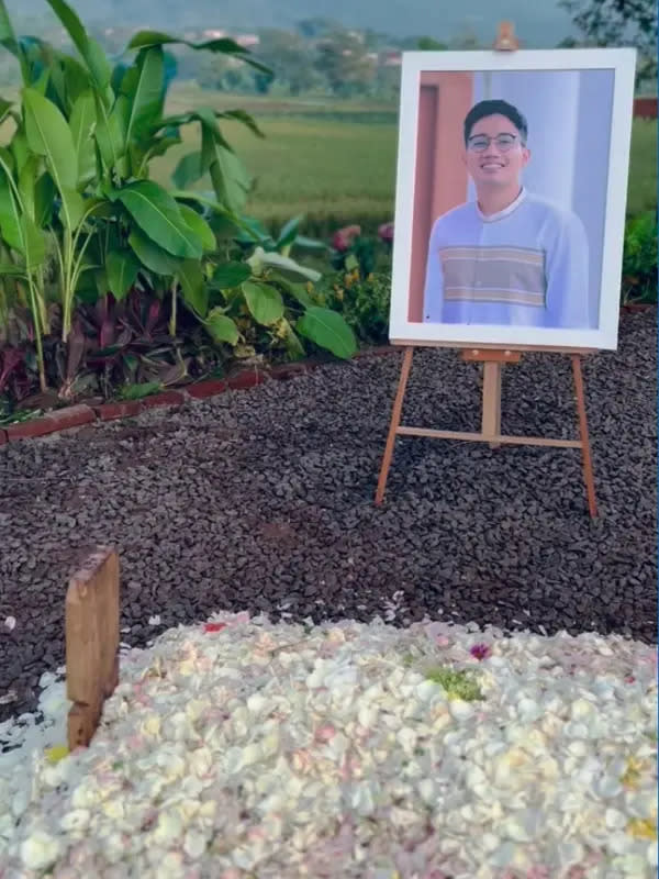 Kondisi terkini makam Eril anak Ridwan Kamil. (Foto: Dok. Instagram @ridwankamil)