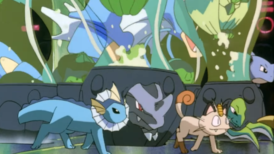Some of the Pokemon featured in Pokemon: The First Movie.