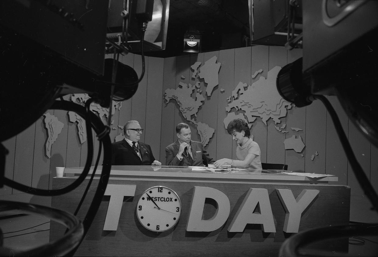 Golden, Downs, & Walters On 'Today' Set (Rowland Scherman / Getty Images)