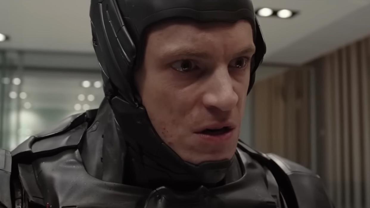  Joel Kinnaman in 2014's Robocop. 