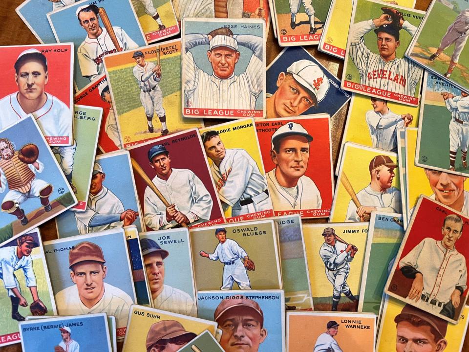 Forty-eight Hall of Fame baseball players, Batman and Superman comic books and hundreds of other trading cards are a part of the Harry W. O’Brien collection being sold by Paul McInnis Auctioneers May 4.