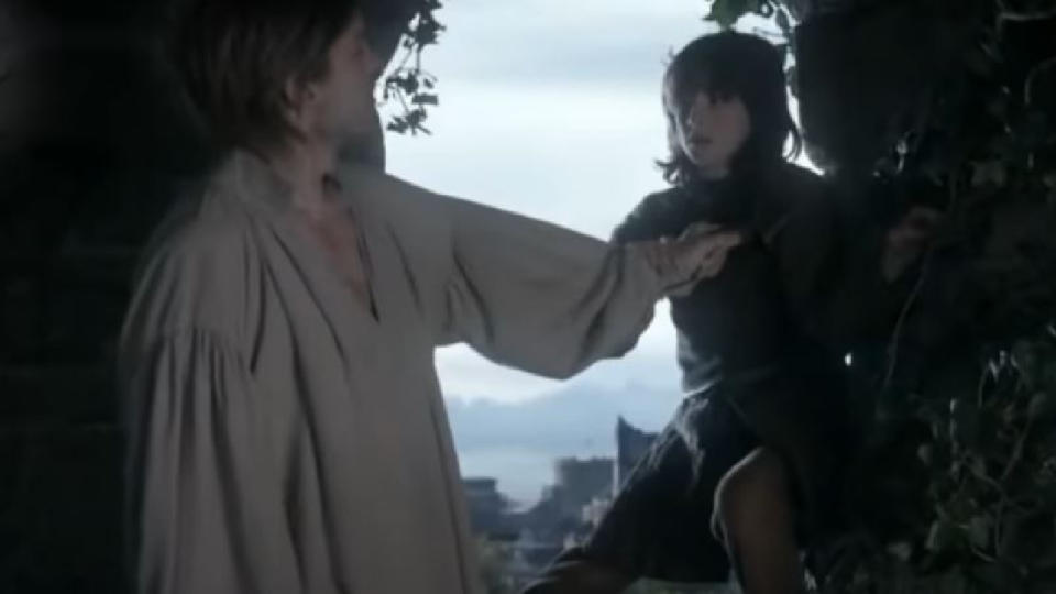 Bran Getting Pushed Out Of The Tower (Season 1, Episode 1)