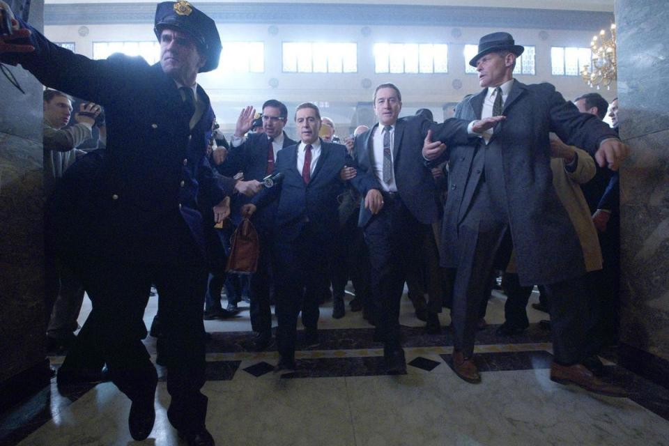 A still from The Irishman (Netflix)