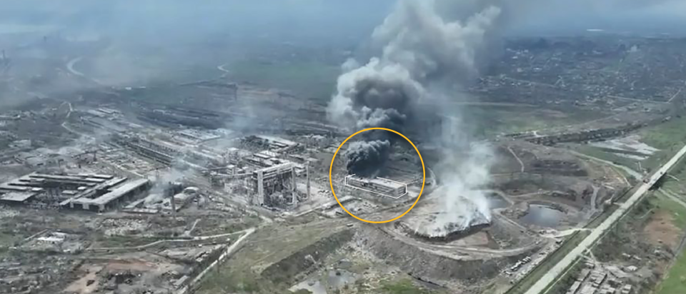 Mariupol, steel factory lay in ruins