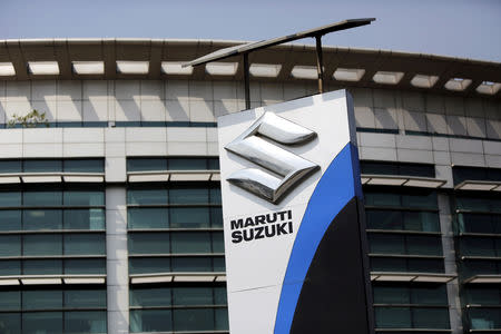 FILE PHOTO: Corporate office of Maruti Suzuki India Limited is pictured in New Delhi, India, February 26, 2016. REUTERS/Anindito Mukherjee/File Photo