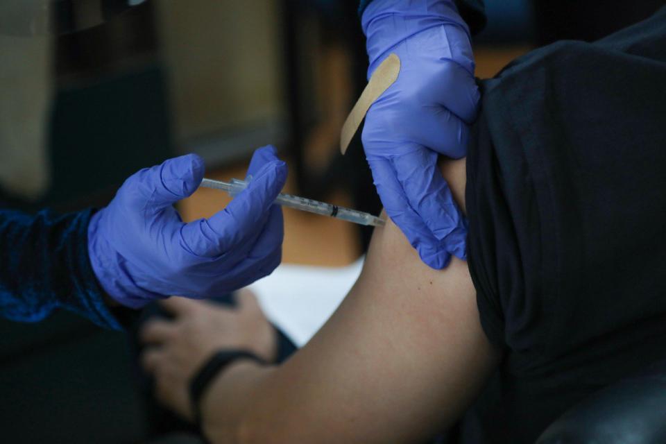 馬州為鼓勵更多人接種新冠疫苗，給州府雇員提供100元獎勵金。(記者羅曉媛/攝影)