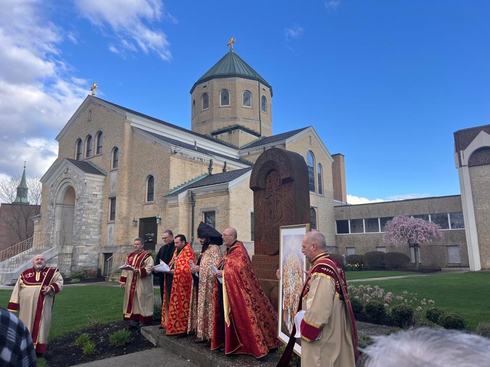 Armenian Church of Our Saviour pays respects to those lost in the Armenian genocide