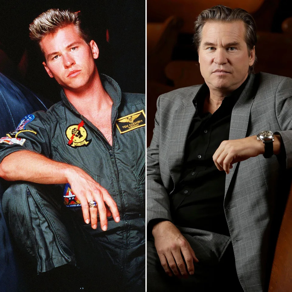 The California native portrayed prominent roles in the 1990s, including music legend Jim Morrison in The Doors (1991), Doc Holliday in Tombstone (1993) and Bruce Wayne in Batman Forever (1995). He revised his role as Iceman for a cameo in the 2022 action sequel Top Gun: Maverick. In December 2017, The Hollywood Reporter revealed Kilmer had gone through a two-year battle with throat cancer that left him voiceless and eating out of a feeding tube. In 2021, Kilmer worked with a Sonantic prototype that used archival footage to create a new voice for himself. "My voice as I knew it was taken away from me. People around me struggle to understand when I'm talking. But despite all that I still feel I'm the exact same person," he said in an August 2021 video. The Traveler actor has been linked to Cher, Cindy Crawford, Angelina Jolie and Daryl Hannah. After working on the set of 1988's Willow, Kilmer met ex-wife Joanne Whalley. The two tied the knot in March 1998 before calling it quits 8 years later. The pair share daughter Mercedes and son Jack.