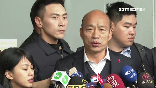 林政宏負責韓國瑜維安，意外爆紅。