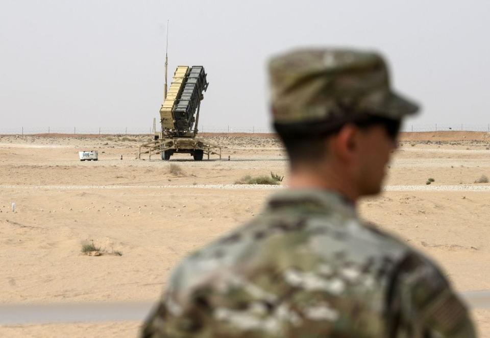 沙特的爱国者导弹防御系统