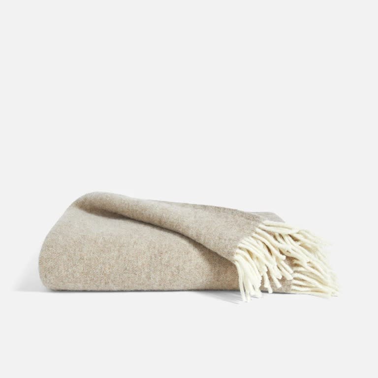 Pure Wool Throw Blanket by Brooklinen