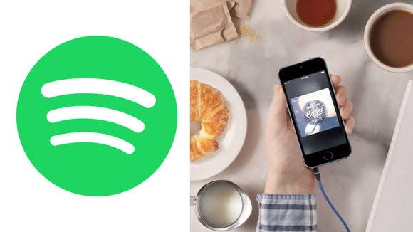 Choose from hundreds of pre-made playlists on Spotify or create your own.