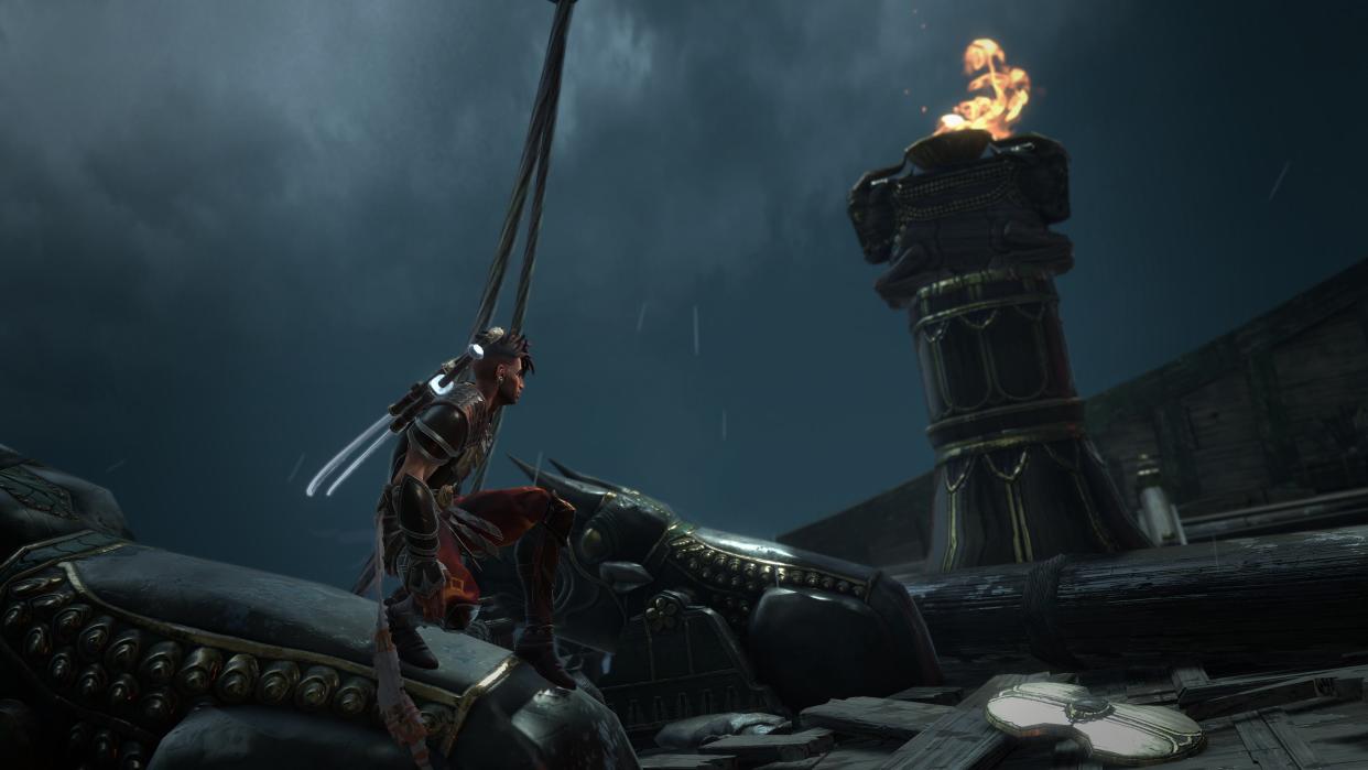  Screenshot of Prince of Persia: The Lost Crown on Xbox Series X. 