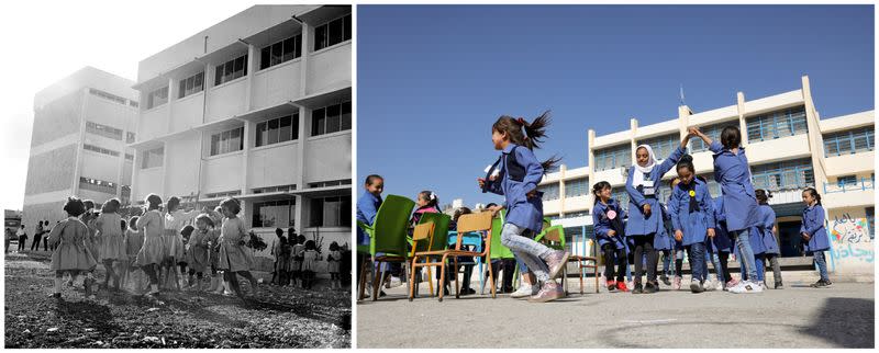 The Wider Image: Side by side, glimpses of Palestinian refugee camps then and now