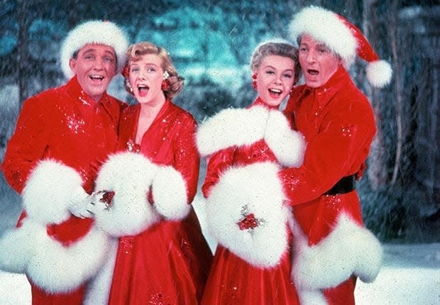 The holiday favorite "White Christmas" returns to the Bob Hope Theatre Sunday at 2 p.m. [COURTESY]