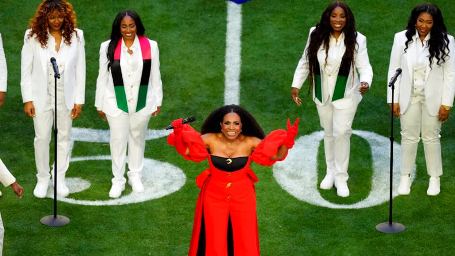 Black National Anthem performed at Super Bowl for first time Yahoo Sports