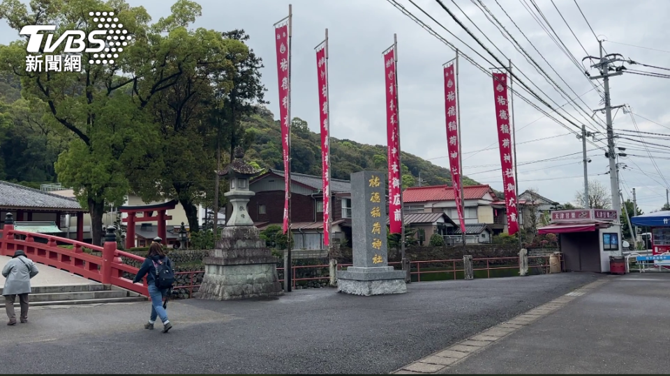 祐德稻荷神社是日本三大稻荷神社之一。（圖／葉韋辰攝）