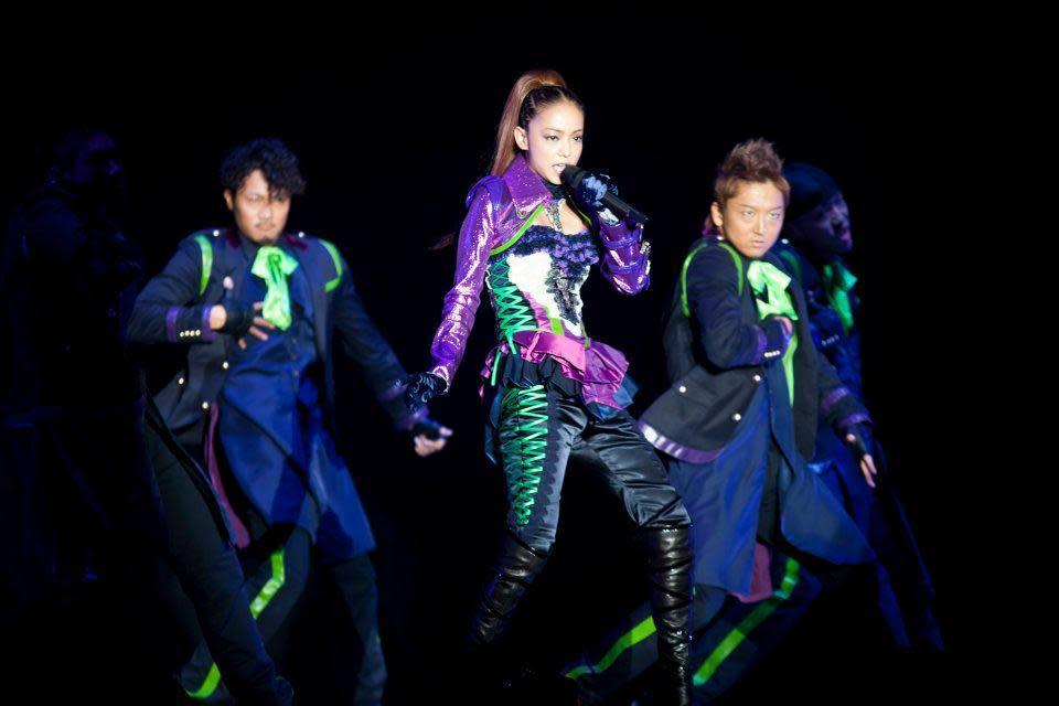 安室奈美惠的告別巡迴演唱會曾唱到台北小巨蛋，一票難求依依不捨。（翻攝自安室奈美惠臉書）