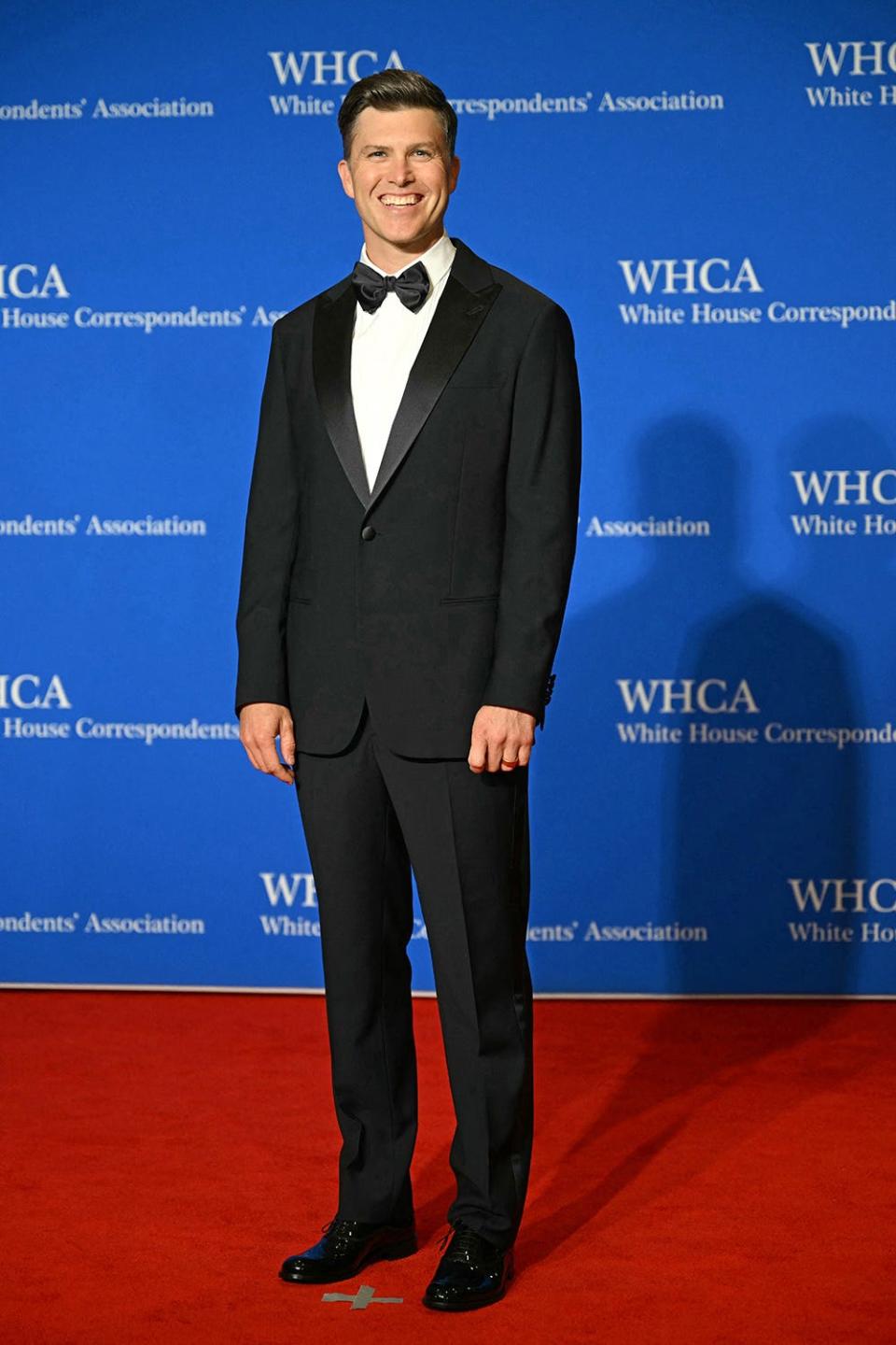 Colin Jost at the White House Correspondents Dinner on April 27.