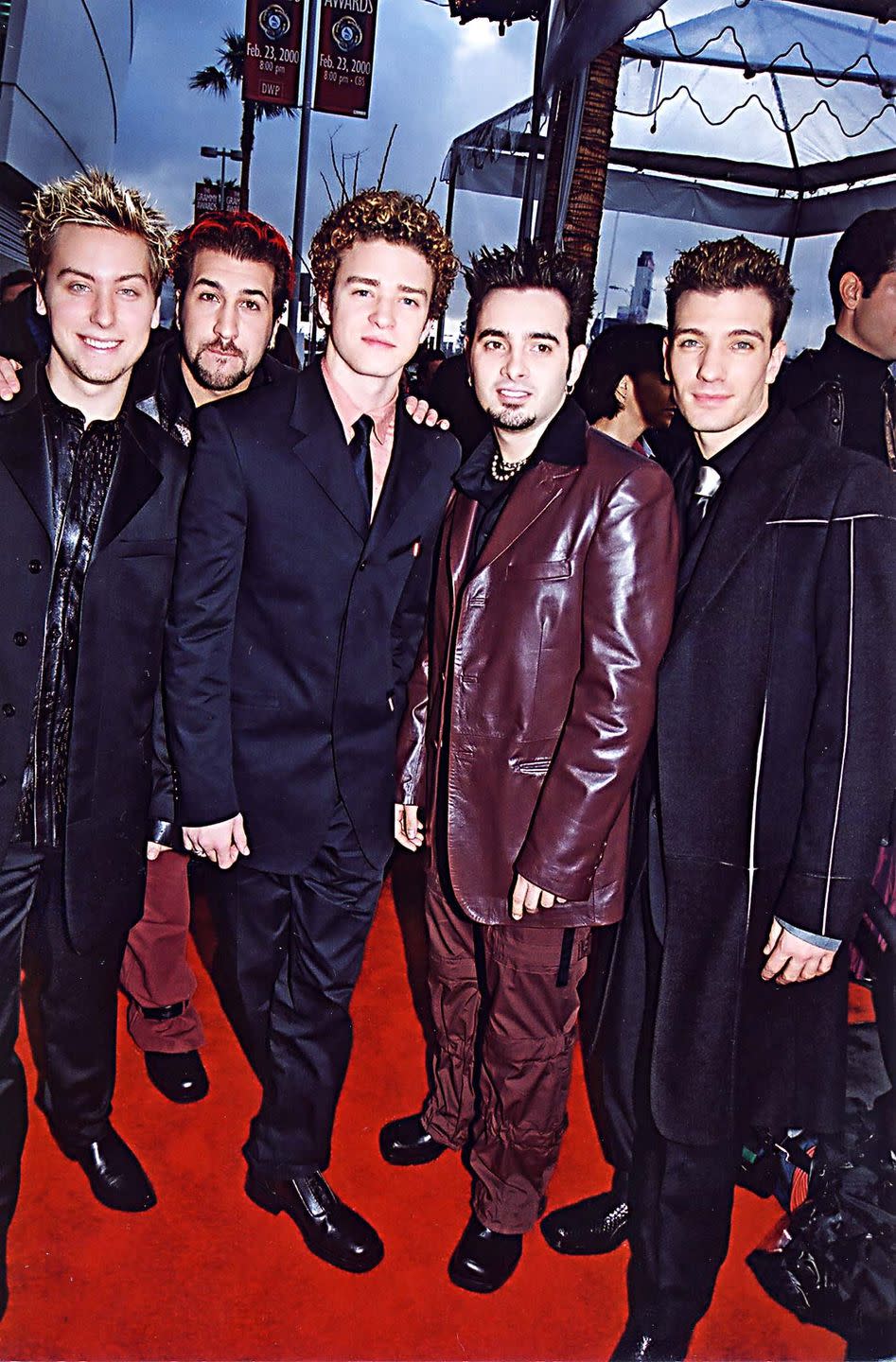 NSYNC wore matching outfits because of course