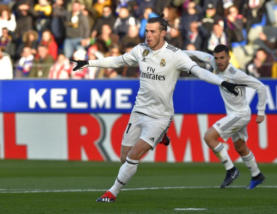 Bale's first-half strike was enough to seal the win. (AFP/Getty Images)