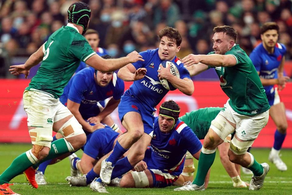 Ireland have lost their previous three Guinness Six Nations clashes with France (Adam Davy/PA) (PA Archive)
