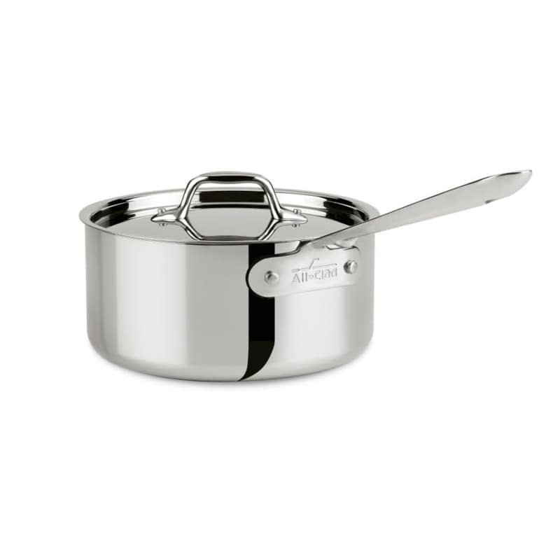 All-Clad D3 3-Ply Stainless Steel Saucepan, 3-Quart