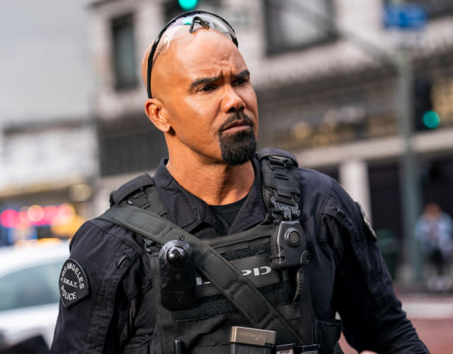 LOS ANGELES – MARCH 6: S.W.A.T. episode “SNAFU” airing Friday, April 26 (8:00-9:00 PM, ET/PT) on the CBS Television Network, and streaming on Paramount+. Pictured: Shemar Moore as Daniel “Hondo” Harrelson. <em>Photo by Bill Inoshita/CBS via Getty Images.</em>